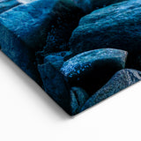 Serene Island Sunset Art – British Columbia’s Rocky Shoreline Scene