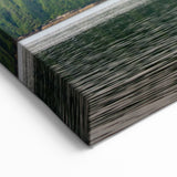 Misty Forest Lake Art – British Columbia’s Tranquil Wilderness Scene