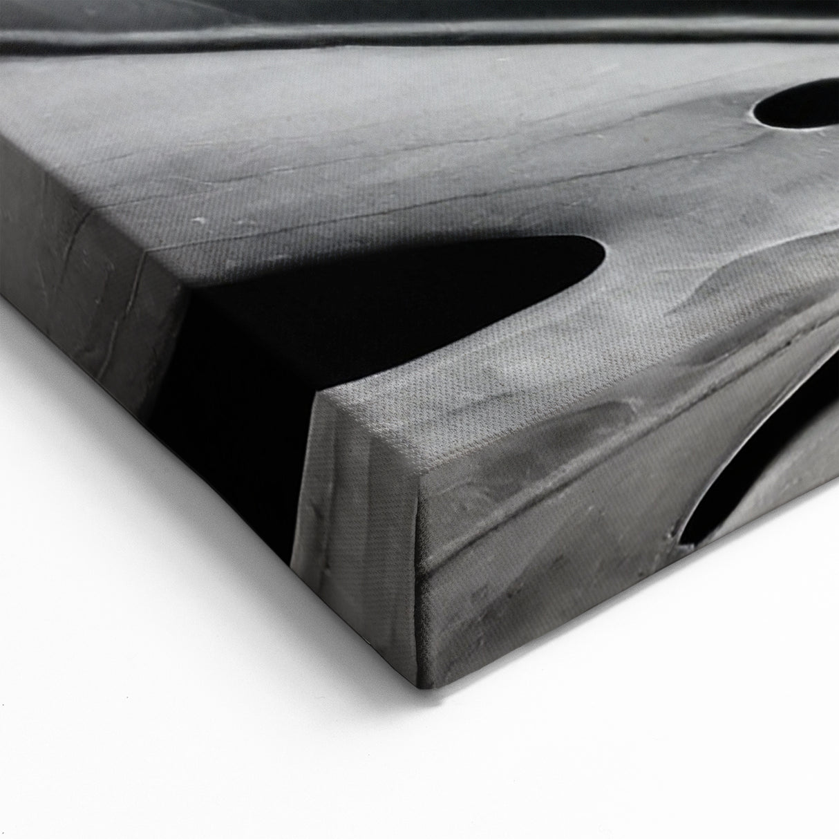 Monochrome Monstera Leaf Wall Art - Bold Minimalist Botanical Decor