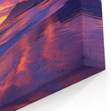 Stunning South African Sunset Wall Art – Coastal Beach Canvas Print