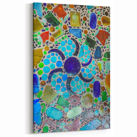 Vibrant Cabo San Lucas Mosaic Wall Art – Stunning Coastal Canvas Prints