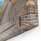 Great Wall Sunrise Canvas Art – Scenic Chinese Landmark Wall Decor