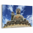 Victoria Harbour Buddha Art - Stunning Hong Kong Landmark Wall Decor