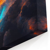 Dynamic Black Hole Wall Art | Space-Themed Canvas Print | Cosmic Decor