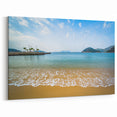 Hong Kong Coastal Wall Art - Serene Beachfront Scenery Print