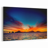 Breathtaking Cabo San Lucas Sunset Wall Art – Coastal Canvas Prints