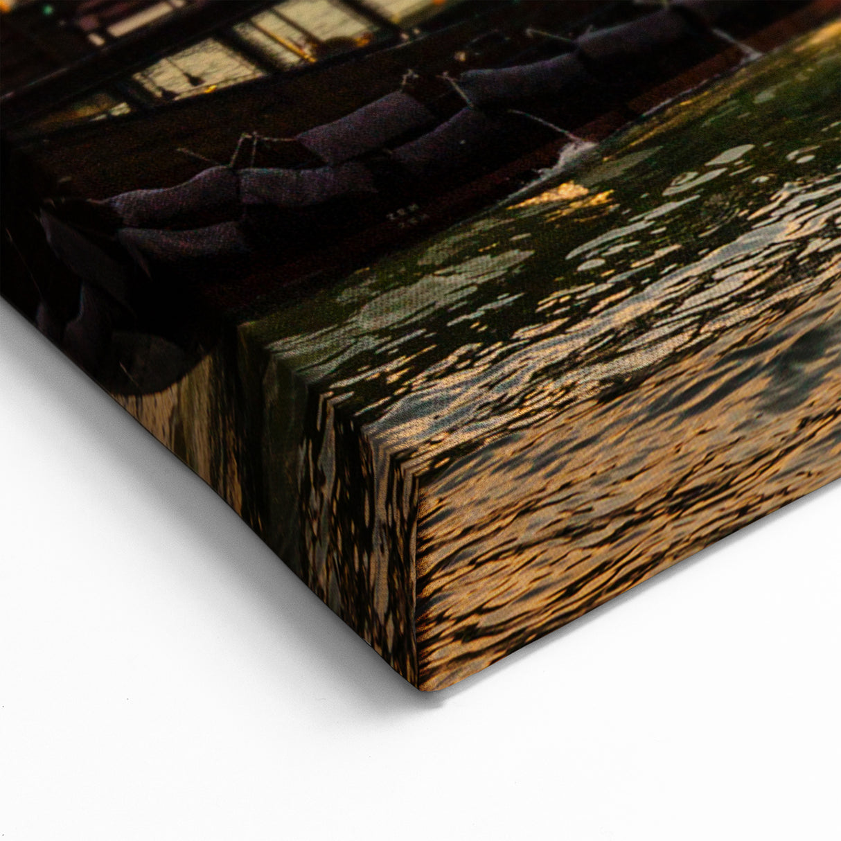 Victoria Harbour Boat Art - Iconic Hong Kong Skyline Wall Decor