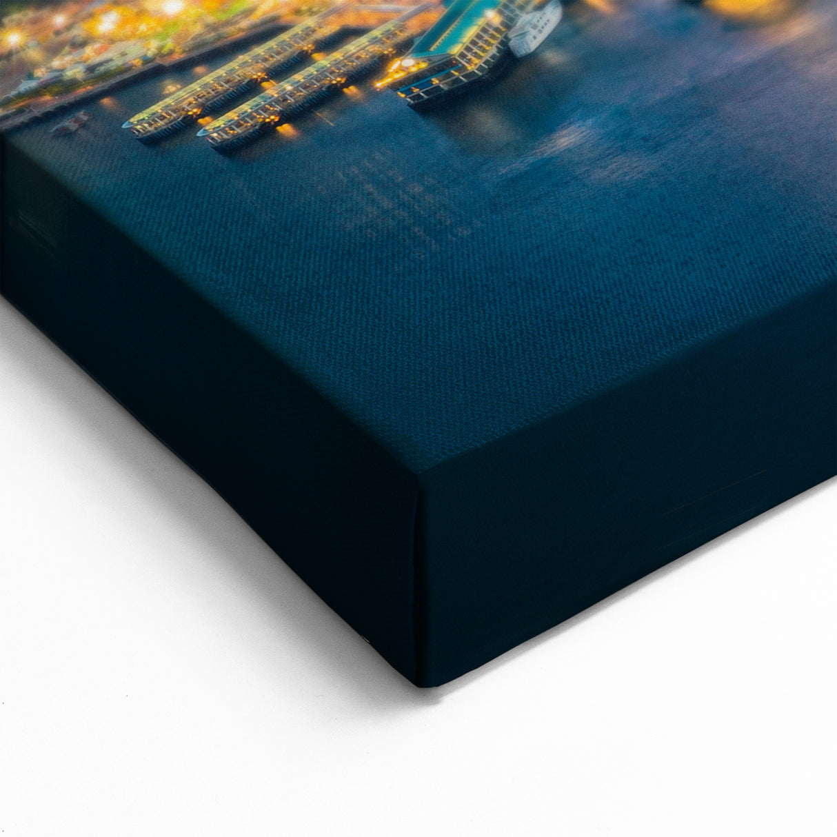 Hong Kong Skyline Art - Vibrant Victoria Harbour Sunset Wall Decor