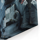 Astronaut Wall Art: Space Explorer Canvas for Outer Space Enthusiasts