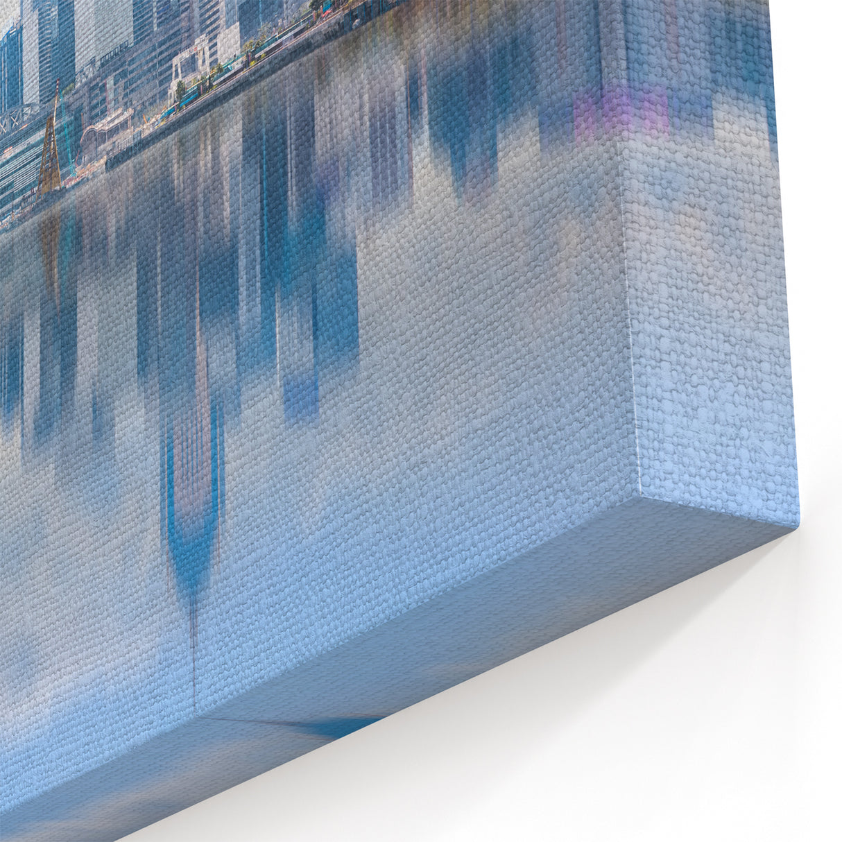 Hong Kong Skyline Art - Serene Victoria Harbour Reflections Wall Decor
