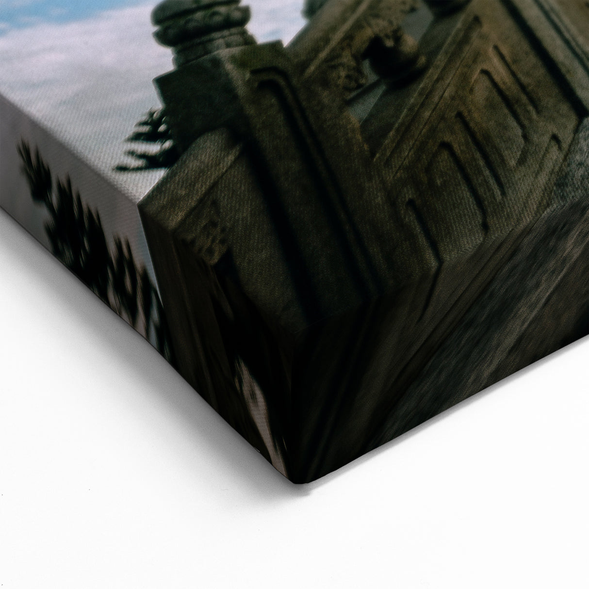 Tian Tan Buddha Art - Majestic Hong Kong Landmark Wall Decor