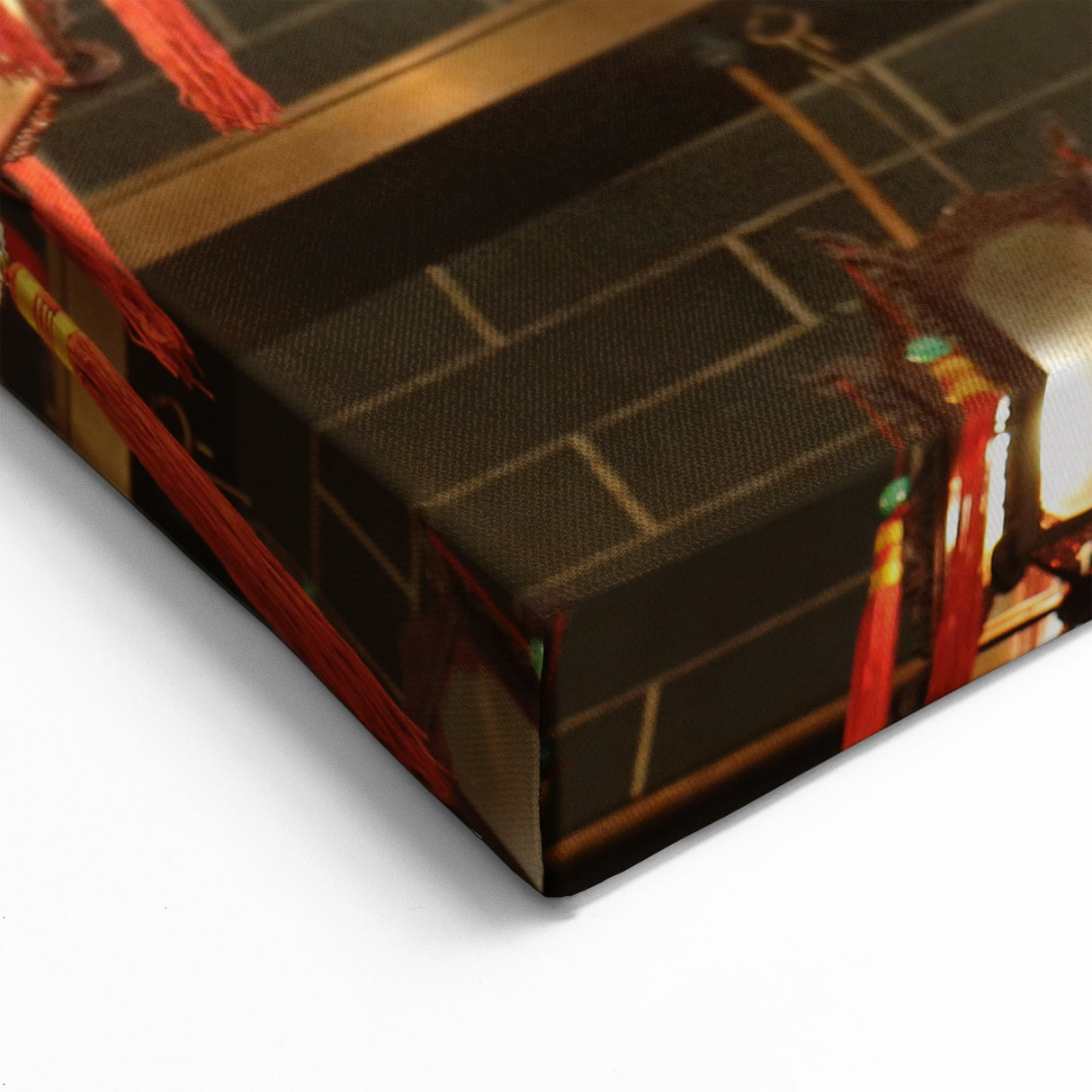 Traditional Lantern Wall Art - Elegant Hong Kong Cultural Décor Print