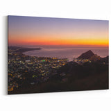 Cabo San Lucas Evening Skyline Wall Art – Vibrant Sunset Canvas Prints