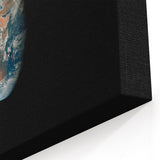 Planet Earth Wall Art - Vivid Global View of Africa and Europe Prints