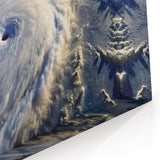 Hurricane Eye from Space - Earthy Phenomena Wall Art Print