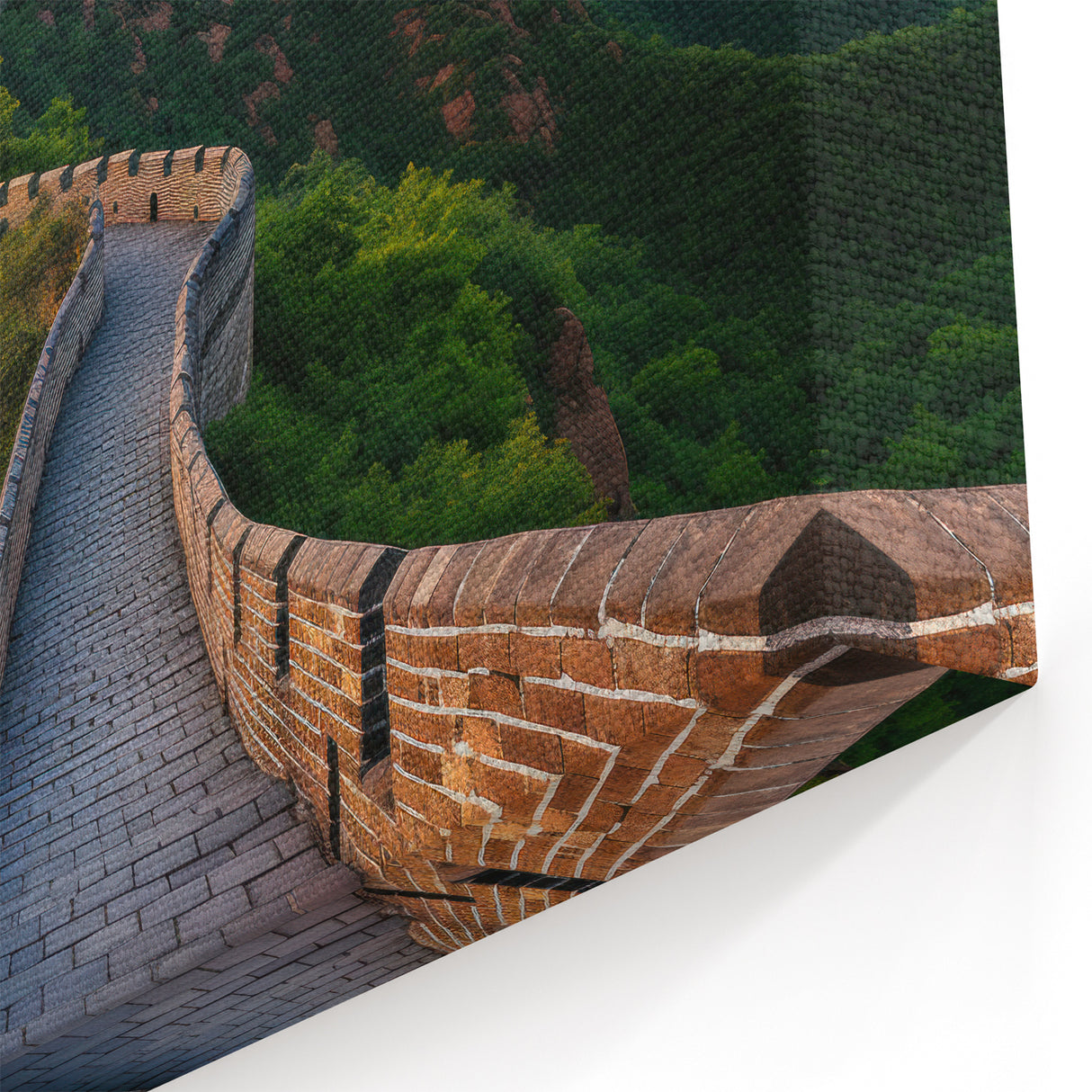 Dramatic Great Wall Canvas Art – Iconic Chinese Landmark Wall Decor