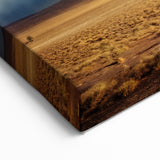 Tornado with Lightning in Desert Landscape - Earthy Phenomena Wall Art