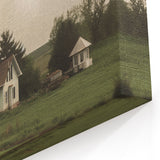Tornado Approaching Farmhouse - Earthy Phenomena Wall Art Print