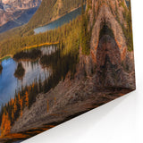 Autumn Mountain Valley Art – British Columbia’s Scenic Lakes & Peaks