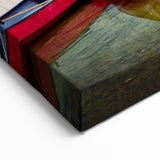 Serene Lake with Canoes Art – British Columbia’s Scenic Wilderness