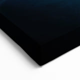 Vibrant Solar Eclipse Wall Art – Dynamic Blue and Orange Eclipse Print
