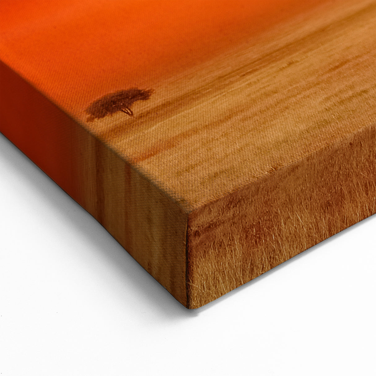 Zebra Sunset Wall Art - Serengeti Landscape Print for Home Decor