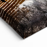 Winter Great Wall Canvas Art – Stunning Chinese Landmark in Snow Decor