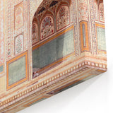 Scenic Indian Wall Art – Traditional Indian Architecture Canvas Print