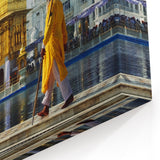 Golden Temple India Wall Art – Majestic Indian Architecture Canvas Print