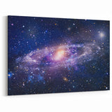 Galaxy Wall Art: Spiral Milky Way & Starry Night Cosmic Canvas Prints