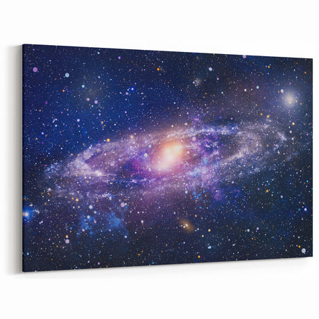 Galaxy Wall Art: Spiral Milky Way & Starry Night Cosmic Canvas Prints