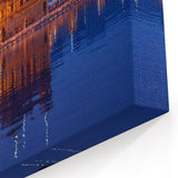 Golden Temple at Night – Majestic Indian Architecture Wall Art Print