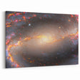 Barred Spiral Galaxy Wall Art: Vibrant Cosmic Nebula & Space Prints