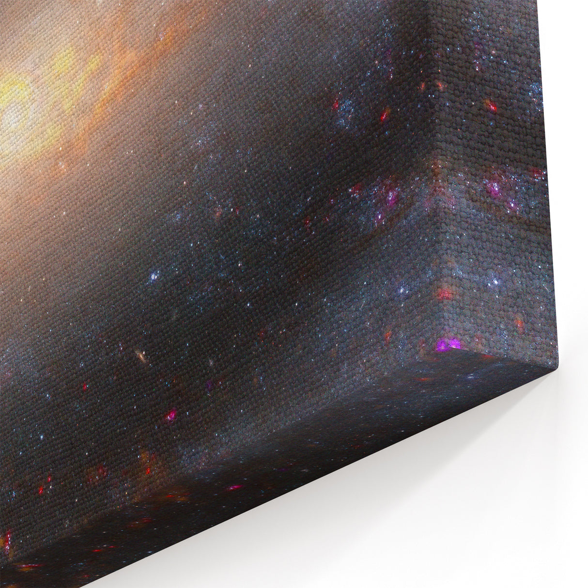 Barred Spiral Galaxy Wall Art: Vibrant Cosmic Nebula & Space Prints