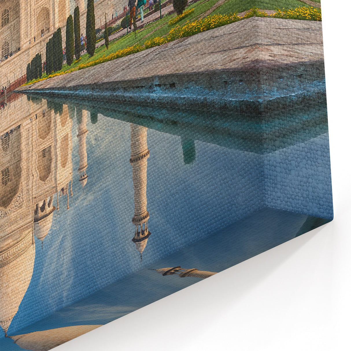 Taj Mahal Reflections – Iconic Indian Architecture Wall Art Print