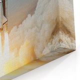 Sunset Space Shuttle Launch - Vibrant NASA Space Missions Wall Art