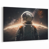 Astronaut on Distant Planet - Inspiring NASA Space Missions Wall Art