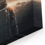 Astronaut on Distant Planet - Inspiring NASA Space Missions Wall Art
