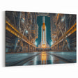 Rocket Ready for Liftoff - Bold NASA Space Missions Wall Art
