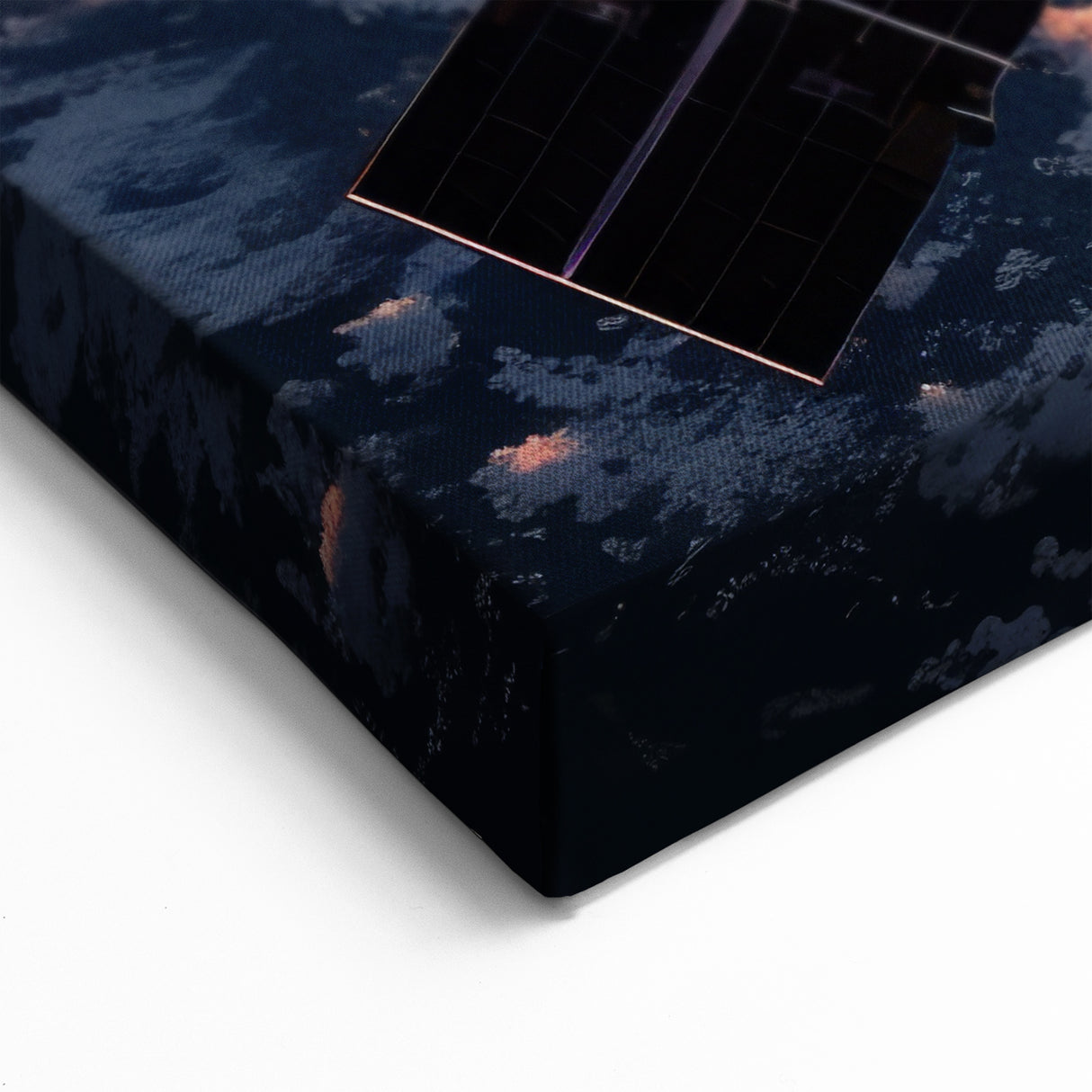 Satellite Over Earth at Sunrise - Stunning NASA Space Missions Wall Art