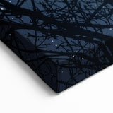 Stunning Moonlit Night Canvas – Celestial Decor with Lunar Phases