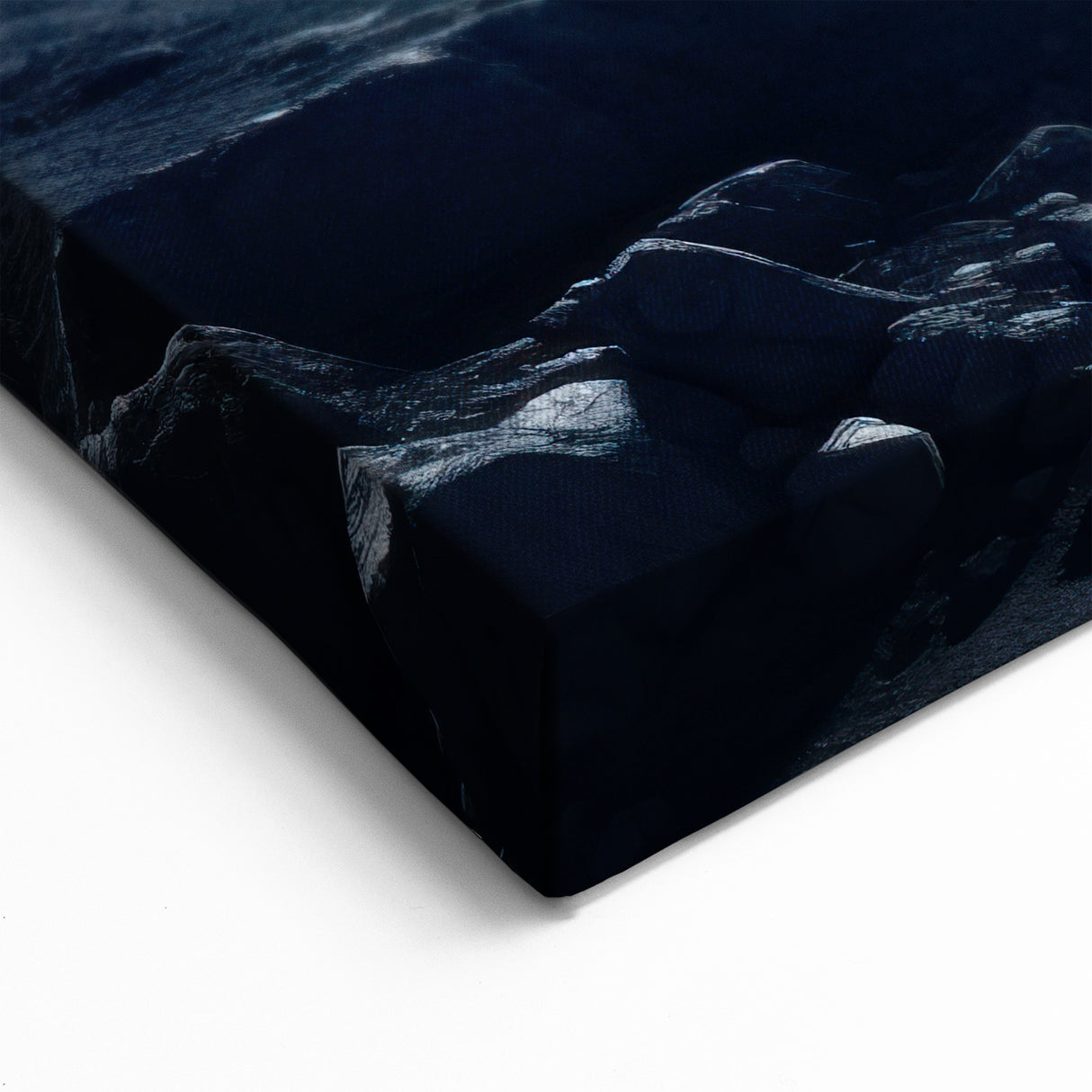 Moonlit Cosmic Landscape – Futuristic Space-Themed Wall Art Decor