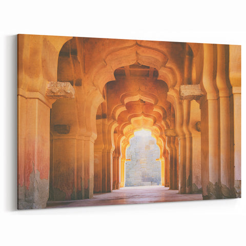 Intricate Indian Archways – Majestic Architecture Wall Art Canvas Print