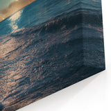 Moonlit Beach with Starry Sky – Tranquil Celestial Wall Art Decor