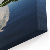 Moon Reflection Over Water – Serene Celestial Wall Art for Home Decor