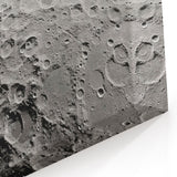 Detailed Moon Surface Craters – Stunning Celestial Wall Art Decor