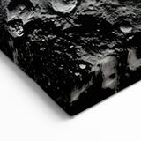 Detailed Moon Surface Craters – Stunning Celestial Wall Art Decor