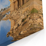 India Wall Art - Scenic Jaisalmer Lake Prints Framed Indian Landscape Decor