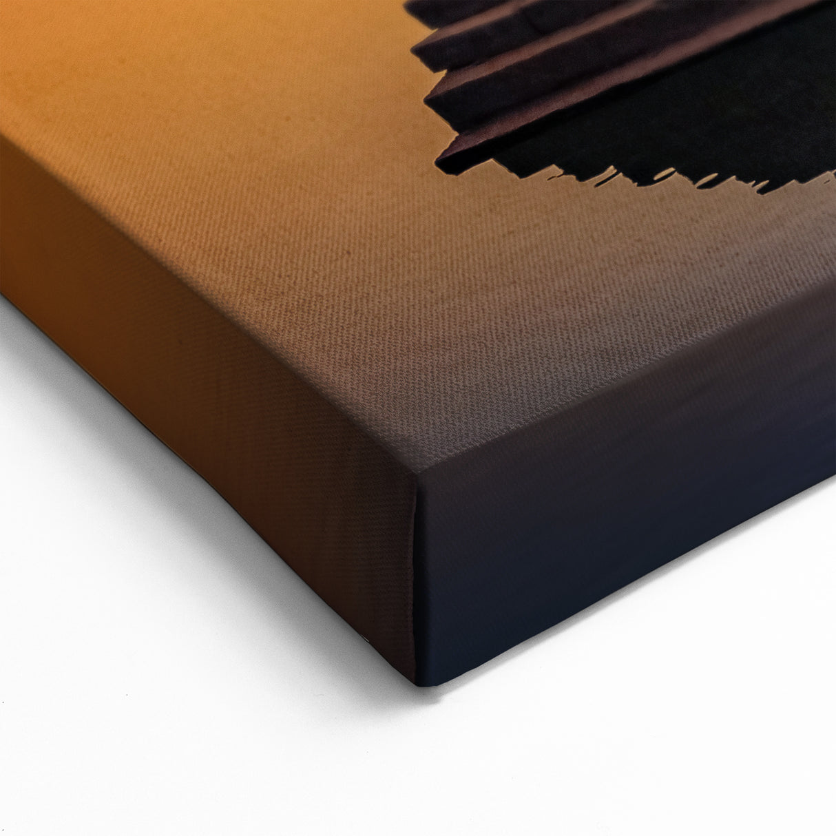 Framed India Artwork - Sunset at Jaisalmer Lake Indian Scenery Wall Decor