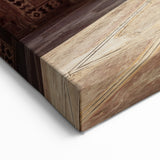 Acrylic India Art - Elegant Taj Mahal Reflection with Traditional Attire